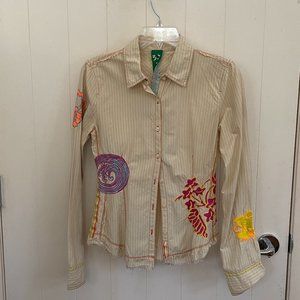 Johnny Was 3J Workshop shirt, Xsmall